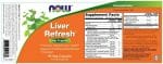 Ливър Рефреш / Liver Refresh NOW Foods - 180 капсули съдържание 1 - MagHerbs.com