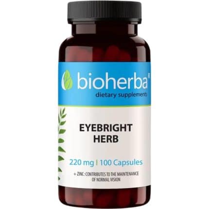 Очанка / Eyebright Herb 220 mg Bioherba - 100 капсули
