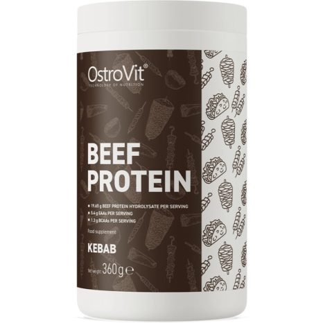 Телешки протеин хидролизат с вкус на дюнер / Beef Protein Kebab OstroVit - 360 грама
