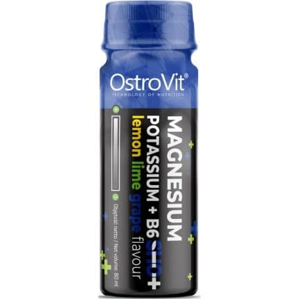 Магнезиев шот с калий + B6 / Magnesium Shot with Potassium + B6 OstroVit - 80 ml