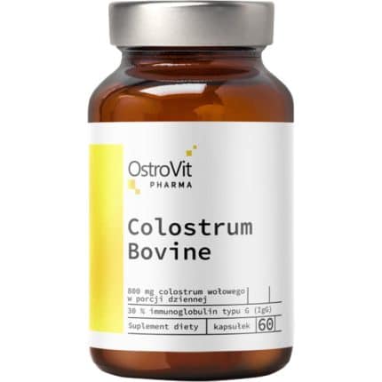 Говежда Коластра / Colostrum Bovine 400 mg 30% Immunoglobulin G OstroVit - 60 капсули