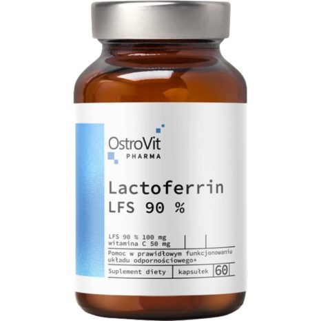 Лактоферин / Lactoferrin LFS 90% OstroVit - 60 капсули