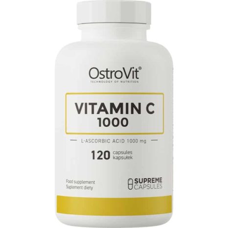 Витамин C / Vitamin C 1000 mg OstroVit - 120 капсули