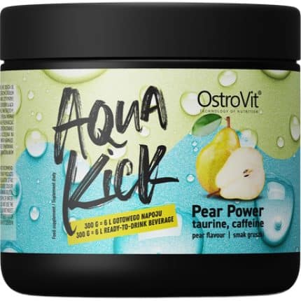 Усъвършенствана хидратация с кофеин и таурин / Aqua Kick Pear Power OstroVit - 300 грама