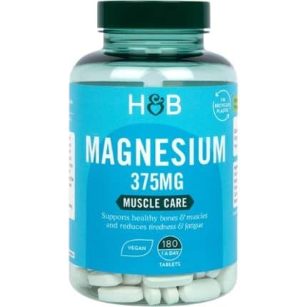 Магнезий / Magnesium 375 mg Holland And Barrett - 180 Таблетки