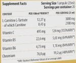 L-карнитин / Liquid L-Carnitine Shot 3000 Dorian Yates Nutrition - 20 x 25 мл съдържание 1 - MagHerbs.com
