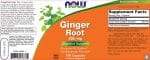 Джинджифил / Ginger Root 550 mg NOW Foods - 100 капсули съдържание 1 - MagHerbs.com
