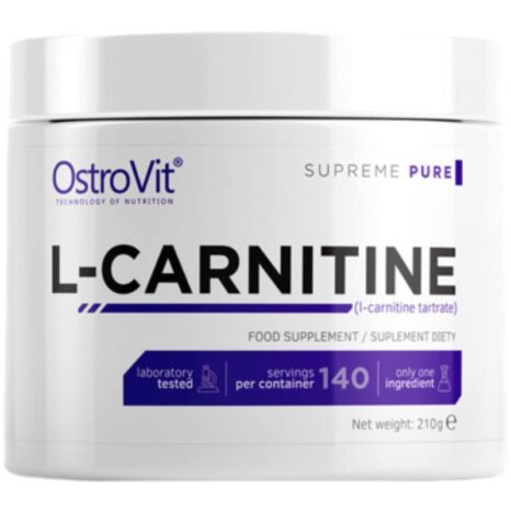 Л-карнитин / L-Carnitine Tartrate Powder OstroVit - 210 грама