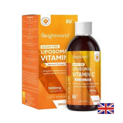 Липозомен Витамин С / Liposomal Vitamin C 1000 mg Weight World - 250 ml