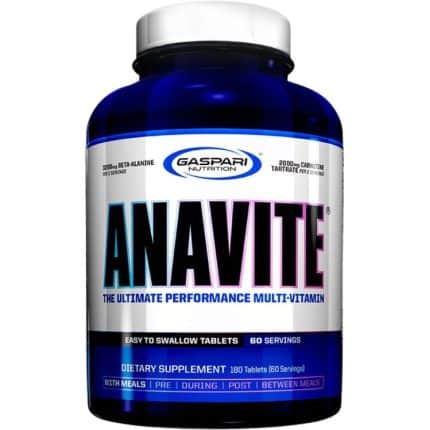Мултивитамини за спортисти / ANAVITE Gaspari Nutrition - 180 Таблетки
