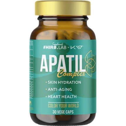 Апатил Комплекс / Apatil Complex with L-Theanine, Lion's Mane & Bacopa Hero.Lab - 30 капсули