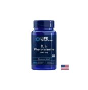 В подкрепа на мозъчната функция / D, L-Phenylalanine 500 mg Life Extension - 100 капсули