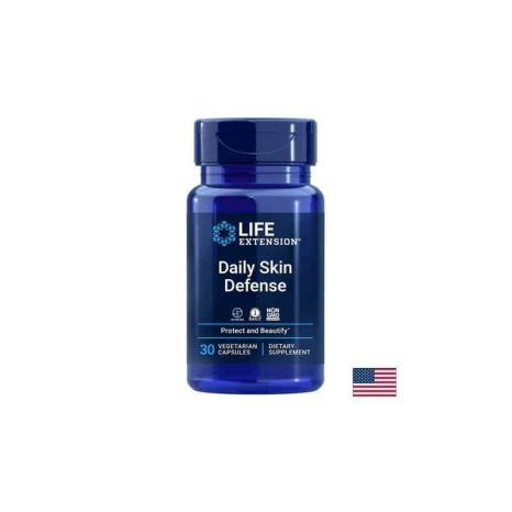 За млада и сияйна кожа / Daily Skin Defense Life Extension - 30 капсули