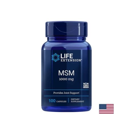 Метилсулфонилметан / MSM 1000 mg Life Extension - 100 капсули