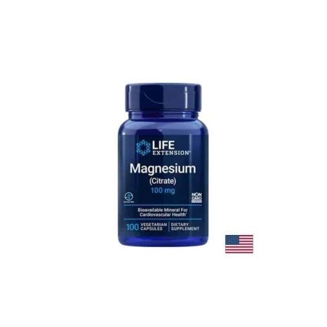 Магнезий (Цитрат) / Magnesium (Citrate) 100 mg Life Extension - 100 капсули