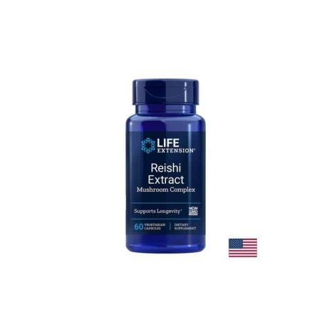 Рейши комплекс / Reishi Extract Mushroom Complex Life Extension - 60 капсули