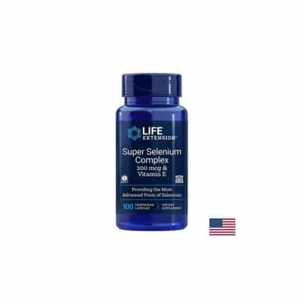 Селен комплекс и Витамин Е / Super Selenium Complex and Vitamin E Life Extension - 100 капсули