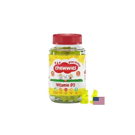 Витамин D3 / Vitamin D - Chewable Gummies Life Extension - 30 желирани таблетки