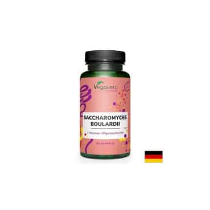 Сахаромицес боларди + Мананови олигозахариди / Saccharomyces Boulardii + Mannan-Oligosaccharide Vegavero - 90 капсули
