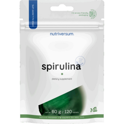 Спирулина / Spirulina 1940 mg Nutriversum - 120 Таблетки