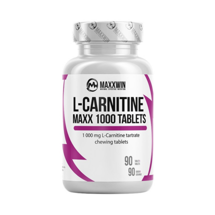 L-карнитин / L-Carnitine Maxx 1000 MAXXWIN - 90 Дъвчащи таблетки