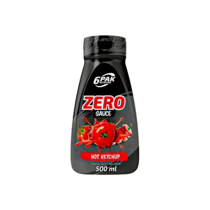 Пикантен кетчуп / Sauce Zero - Hot Ketchup 6PAK Nutrition - 500 мл