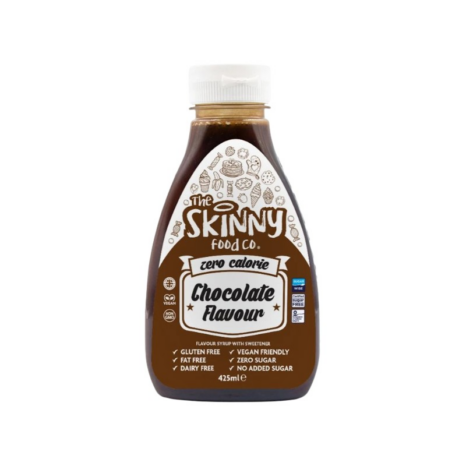 Безкалориен сироп - Шоколад / Skinny Syrup Chocolate Skinny Food Co - 425 мл
