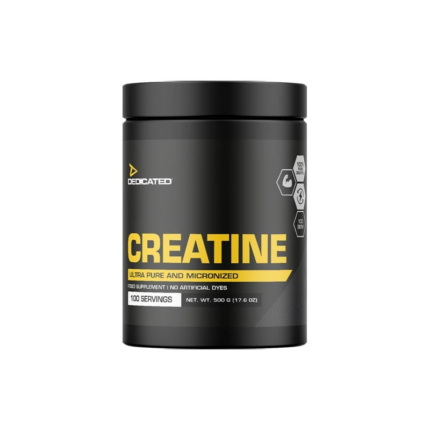 Креатин монохидрат / Creatine Monohydrate Ultra Pure And Micronized Dedicated Nutrition - 500 грама
