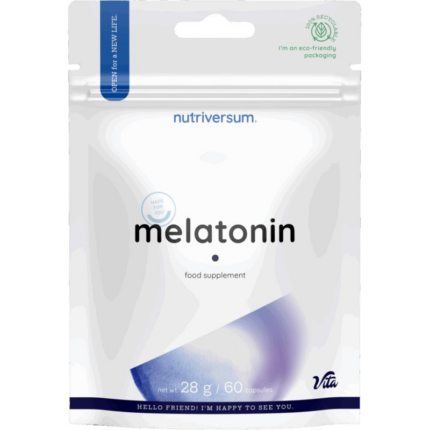 Мелатонин / Melatonin 1 mg Nutriversum - 60 капсули