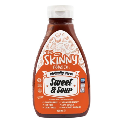 Сладко-кисел сос / Skinny Sauce Sweet & Sour Skinny Food Co - 425 мл