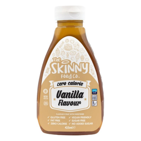 Безкалориен сироп - Ванилия / Skinny Syrup Vanilla Skinny Food Co - 425 мл