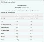 Суроватъчен протеин / Impact Whey Protein MyProtein - 25 g съдържание 1 - MagHerbs.com