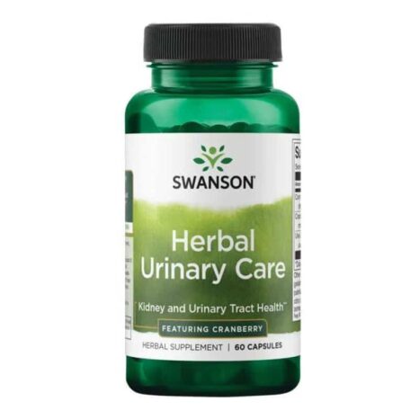 Билкова грижа за пикочните пътища / Herbal Urinary Care Swanson - 60 капсули