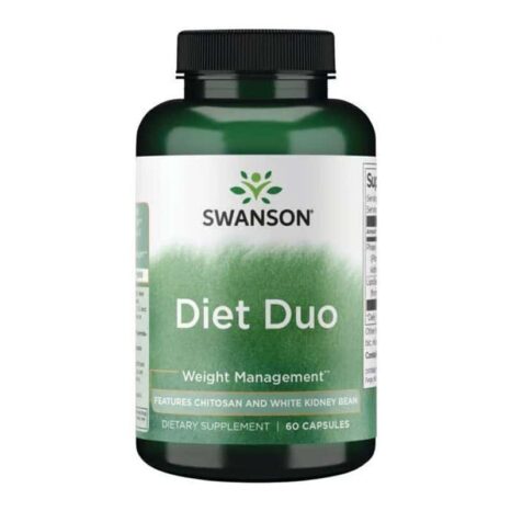Диетично дуо с хитозан и бял боб / Diet Duo - Features Chitosan and White Kidney Bean Swanson - 60 капсули