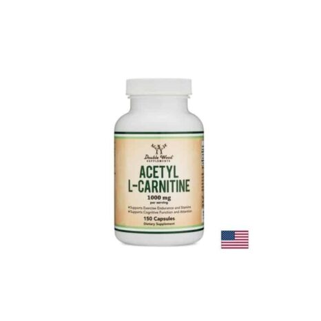 Ацетил Л-Карнитин / Acetyl L-Carnitine 1000 mg Double Wood - 150 капсули