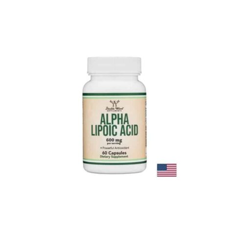 Алфа липоева киселина / Alpha Lipoic Acid 300 mg Double Wood - 60 капсули