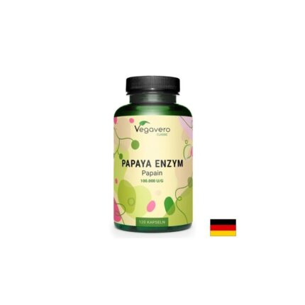 Папая ензими / Papaya Enzymes 700 mg Vegavero - 120 капсули