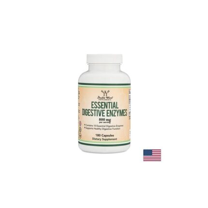 Храносмилателни ензими / Essential digestive enzymes Double Wood - 180 капсули