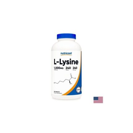 Л-лизин / L-Lysine Nutricost - 240 таблетки