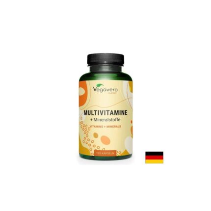 Мултивитамини и минерали / Multivitamine + Mineralstoffe Vegavero - 120 капсули