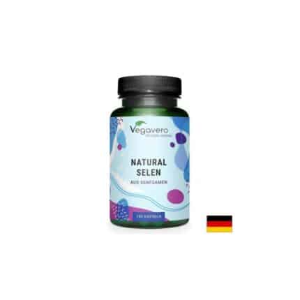 Селен / Natural Selen 100 µg Vegavero - 180 капсули