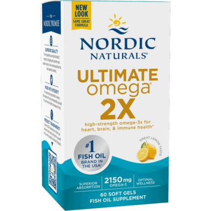 Омега 3 / Ultimate Omega 2X 2150 mg Nordic Naturals - 60 Гел капсули
