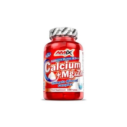 Калций + Магнезий + Цинк / Calcium + Mg & Zn AMIX - 100 таблетки