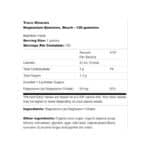 Магнезий / Magnesium Gummies 84 mg Trace Minerals - 120 желирани бонбони съдържание 1 - MagHerbs.com