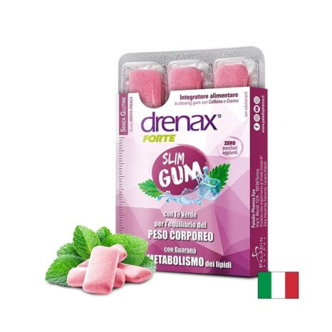 Дъвки за отслабване и контрол на апетита / Drenax Slim Gum Paladin Pharma - 9 броя