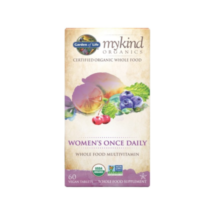 Мултивитамини за жени / Mykind Organics Women's Once Daily Garden Of Life - 60 Таблетки