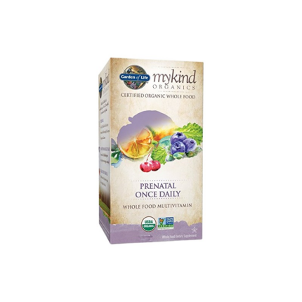 Мултивитамини за бременни / Mykind Organics Prenatal Once Daily Garden Of Life - 30 Таблетки