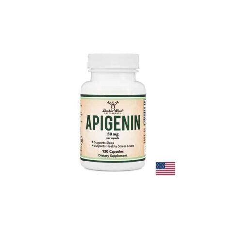 Апигенин / Apigenin 50 mg Double Wood - 120 капсули