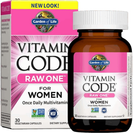 Мултивитамини за жени / RAW One Women Garden Of Life - 30 капсули