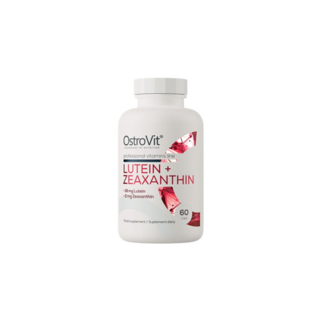 Лутеин и Зеаксантин / Lutein 18 mg + Zeaxanthin 2 mg OstroVit - 60 капсули